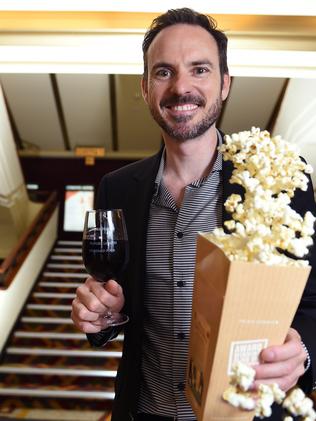 Palace Cinemas chief executive Benjamin Zeccola is optimistic about film despite the rise of streaming services like Netflix. Picture: Josie Hayden