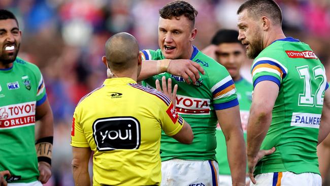 Wighton denied it was a bite. Photo by Brendon Thorne/Getty Images