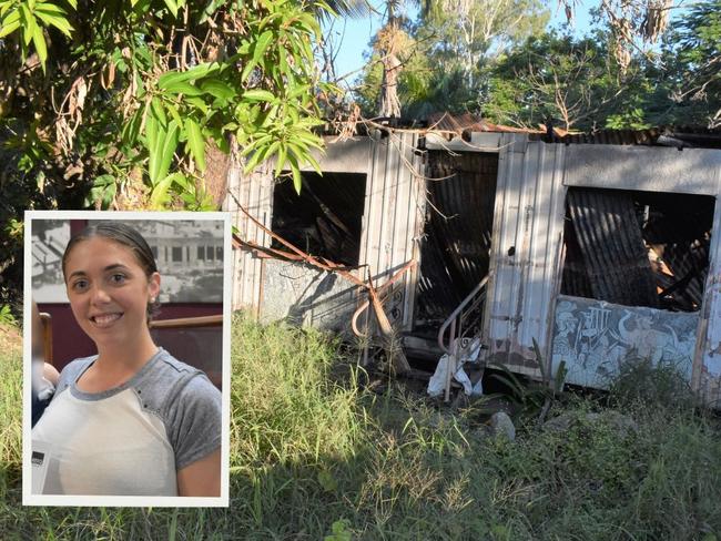 Lani Hilder, 29, has been charged with arson and fraud for the suspicious fire of a home she owns on Grubb St, Koongal.