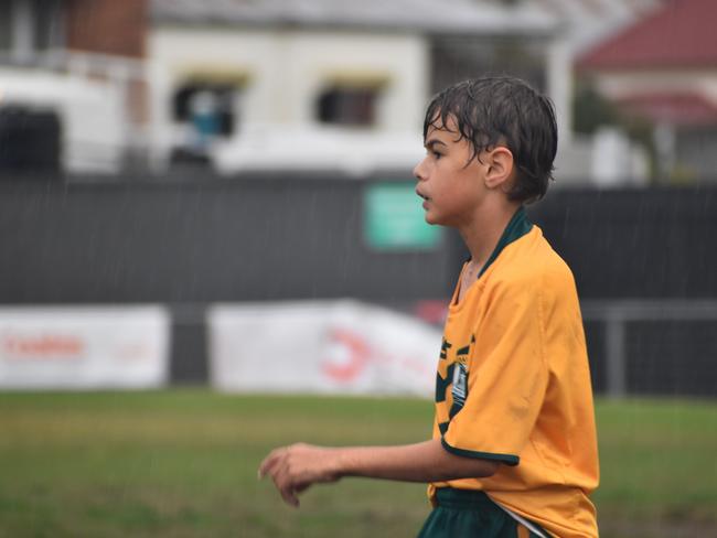 Rockhampton District Secondary Schools Rugby League grand finals, Year 7B, St Brendan’s College versus North Rockhampton State High School, Browne Park, September 8, 2022.