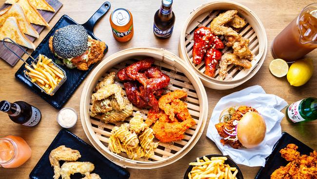 Seoul Bistro serves up a fried chicken buffet.