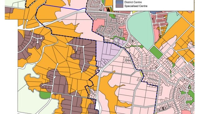 Most of the Southside and Pie Creek is zoned rural residential and residential in the town plan.