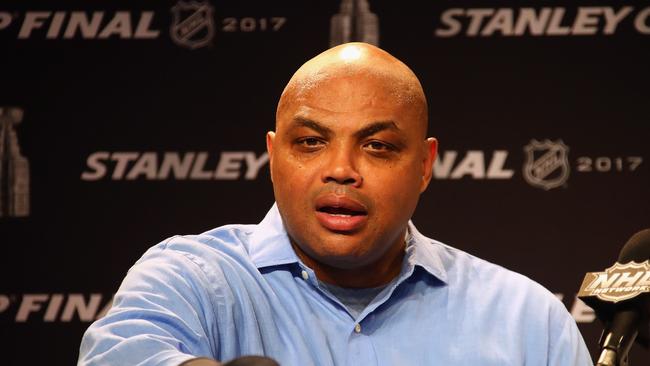 Charles Barkley didn’t hold back. Photo: Frederick Breedon/Getty Images/AFP