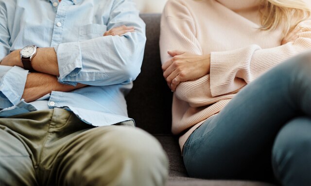 Whether to get the kids vaccinated can cause tension between couples. Source: iStock