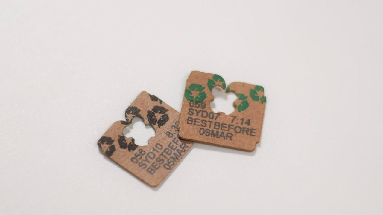 Cardboard bread clips  Per 10, 100 or 2500 pieces - KarTent webshop