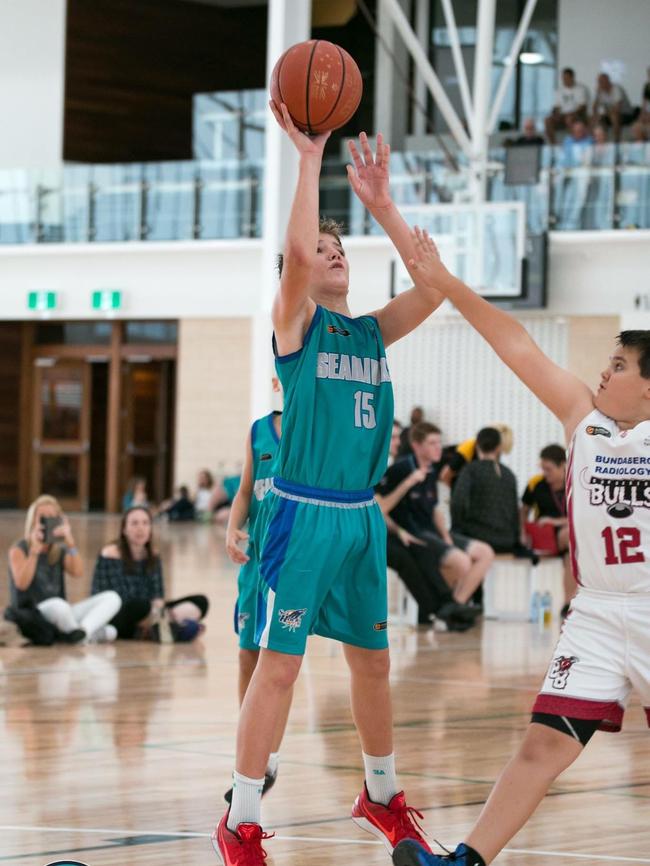 Gold Coast basketballer Nikos Karathanasopoulos.