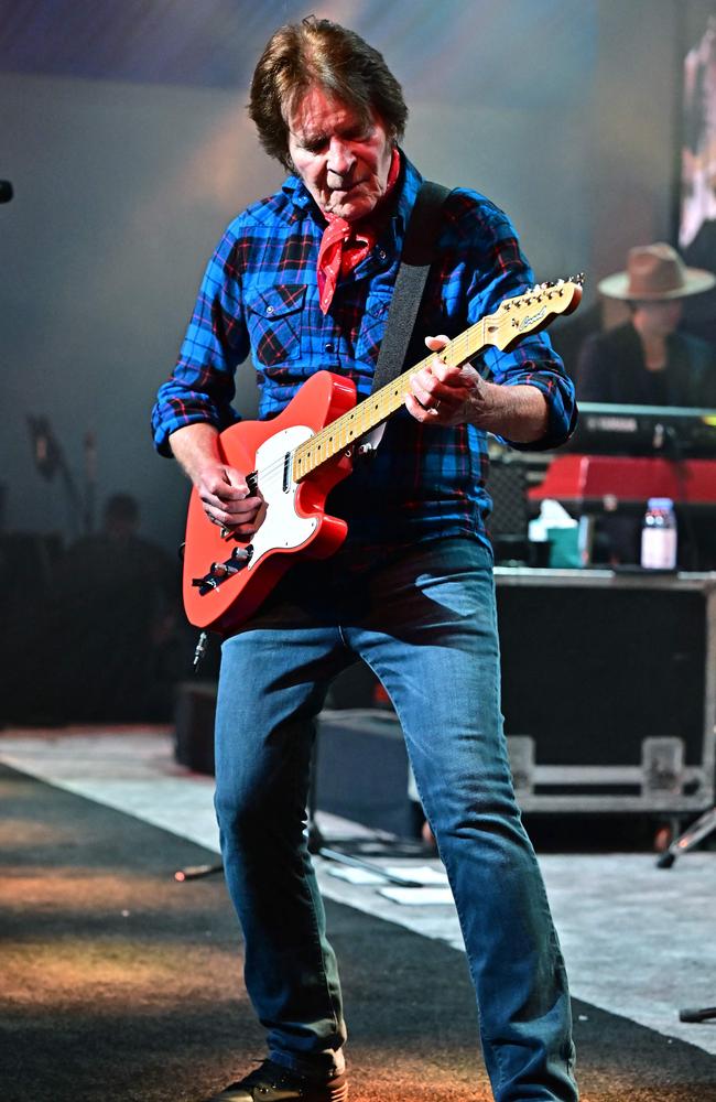 US singer-songwriter John Fogerty during a concert in LA earlier this year. Picture: Frederic J. BROWN / AFP