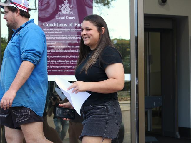 Loretta Audrey-faye Chumbley, 27, pleaded guilty in the Darwin Local Court to assault after attacking a drunken stranger with a bar stool at the Berry Springs Tavern on March 11, 2023. Picture: Jason Walls