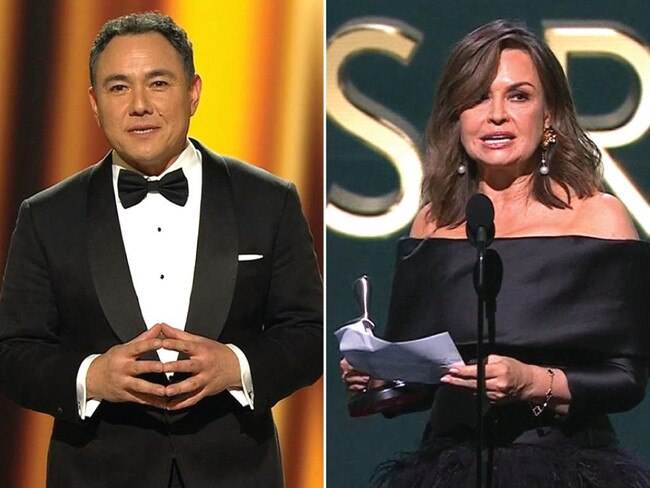 Sam Pang hosts the Logies.