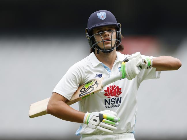 Budding NSW star Sam Konstas is expected to get an opportunity to open for Australia A, but won’t get first crack. Picture: Getty Images