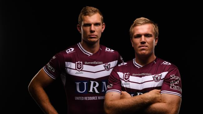 The Trbojevic brothers are concerned Manly is imploding, and the drama has taken its toll on them. Picture: NRL Photos.