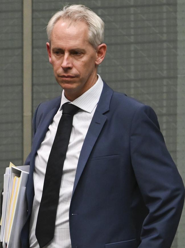 Immigration Minister Andrew Giles. Picture: NewsWire/Martin Ollman