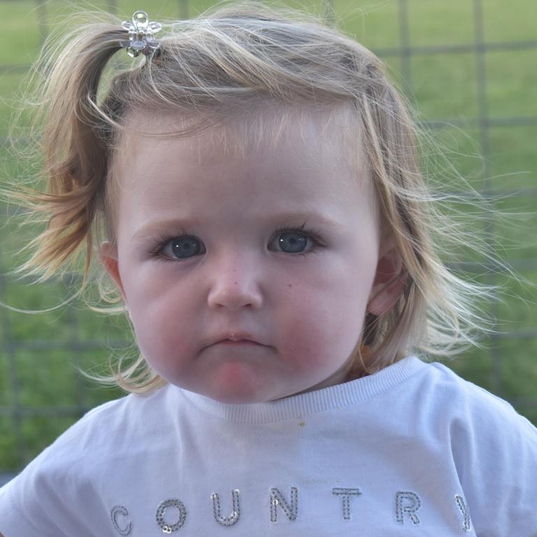 Willa Quigley at the CQ Capras' home games at Browne Park, Rockhampton, on March 16, 2024.