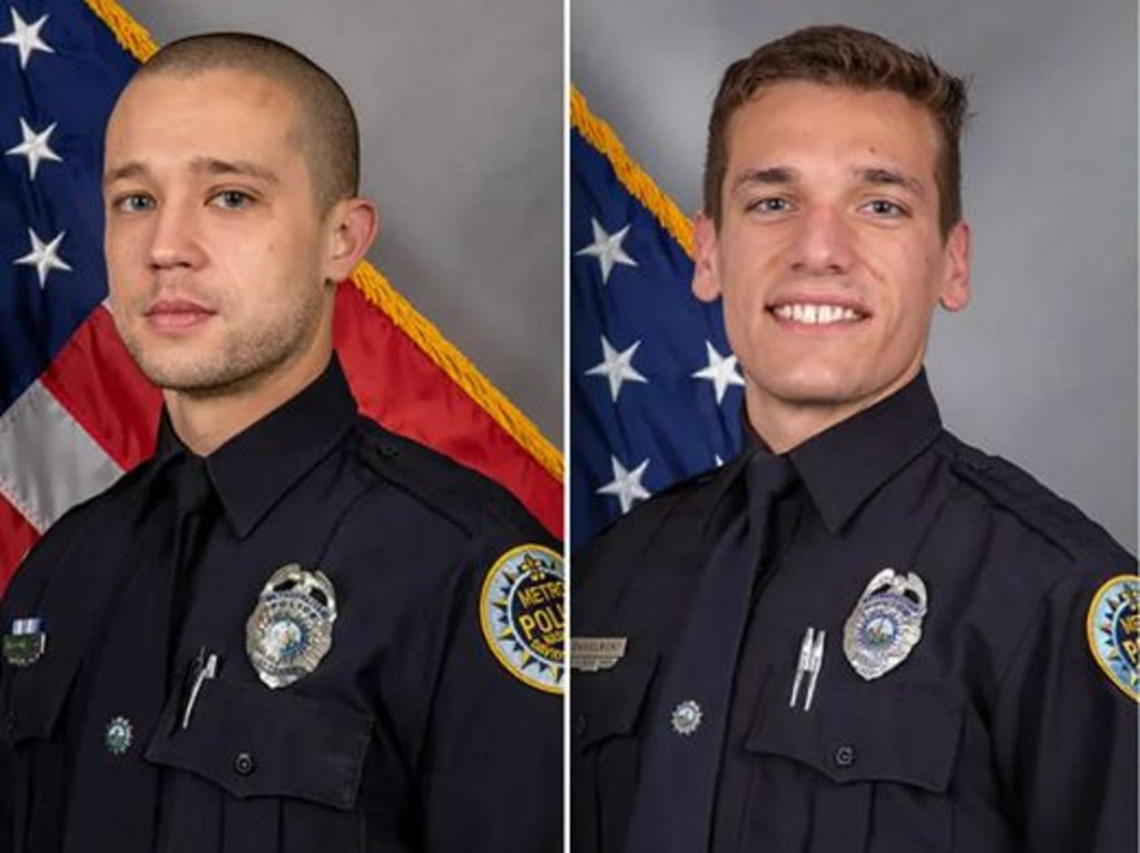 Officer Michael Collazo and Officer Rex Englebert shot Hale dead. Picture: Metro Nashville Police Department