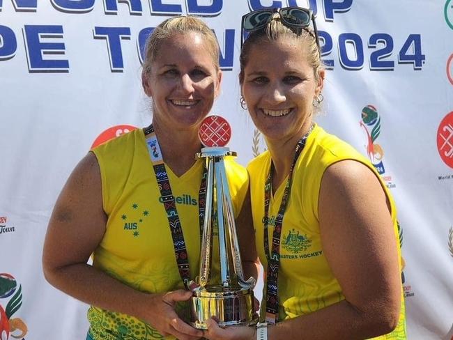 ‘Best win ever’: Sporting sisters share World Cup victory