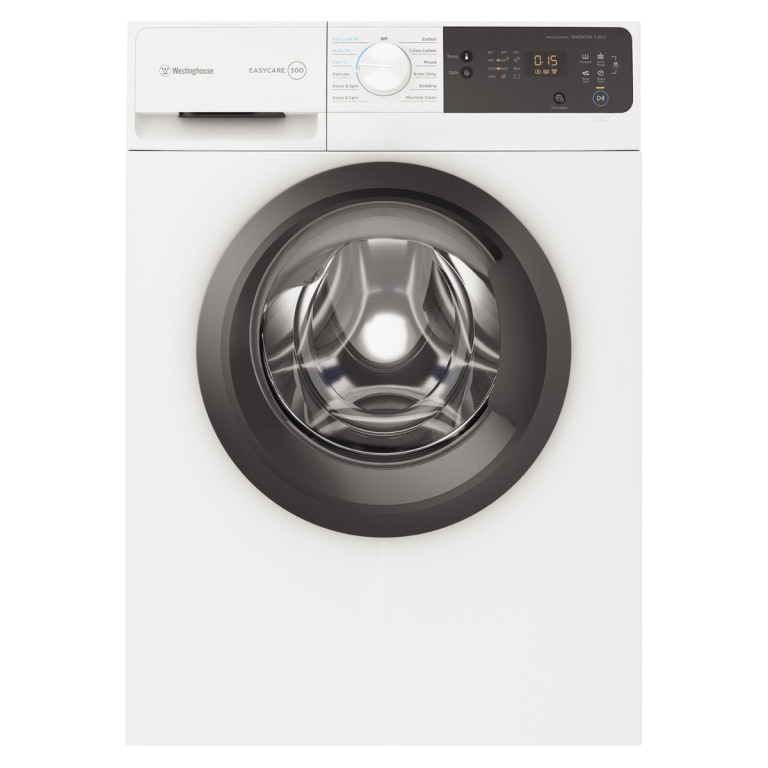 An impressive Westinghouse washing machine with features you'll actually use. Picture: Westinghouse