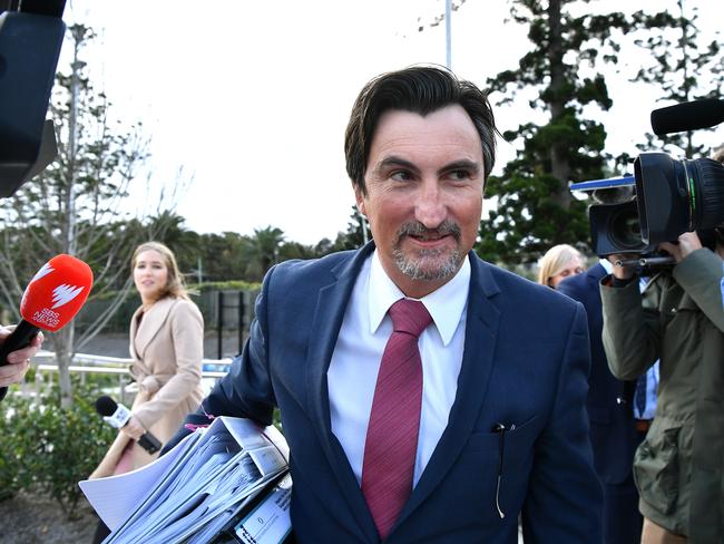 Peter O'Brien, lawyer for Bill Spedding, says police were wrong about Bill Spedding’s mobile phone. Picture: AAP