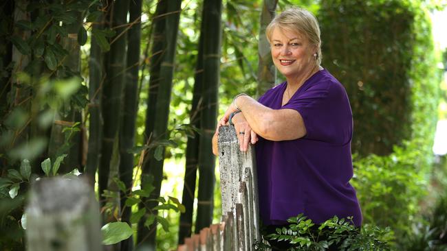 11/2/2016: Marg O'Donnell, a former director general of three Queensland government departments, at a park near her home in New Farm, Brisbane. Marg has been acting as a mentor to an Aboriginal Health administrator in Far North Queensland, through a non-profit mentoring scholarship group, McCarthy mentoring. Lyndon Mechielsen/The Australian