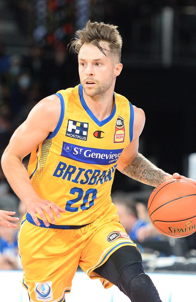 Nathan Sobey in action for the Brisbane Bullets. (Steve Bell/Getty Images)