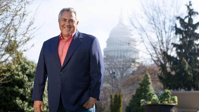 Joe Hockey poses for a portrait on Capitol Hill in Washington D.C. on March 18. Picture: Allison Shelley