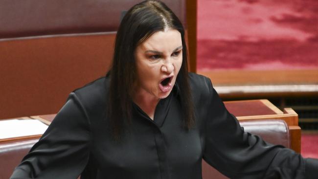 Senator Jacqui Lambie called the government to explain why the report was briefly published and taken off the website of the royal commission into veteran suicides. Picture: NewsWire/ Martin Ollman. Picture: NewsWire / Martin Ollman