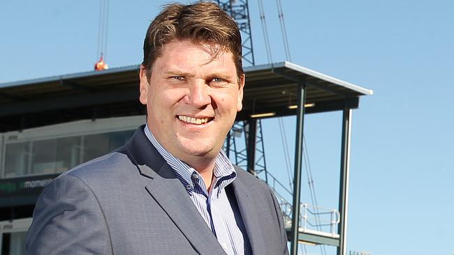 New chief executive Justin Reeves has hit the ground running at Hawthorn. Picture: Alison Wynd