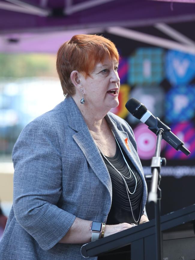 Liverpool Mayor Wendy Waller said Western Sydney would fail unless all levels of government worked together to create a connected city. Picture: Robert Pozo