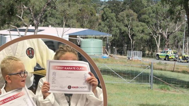 The two boys were found dead in the Coonabarabran home in what police described as a “confronting” scene.