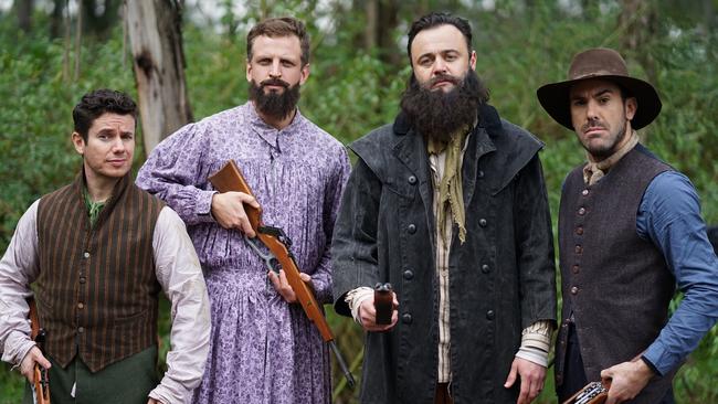 Comedians and entertainers retells Australia’s rich history.