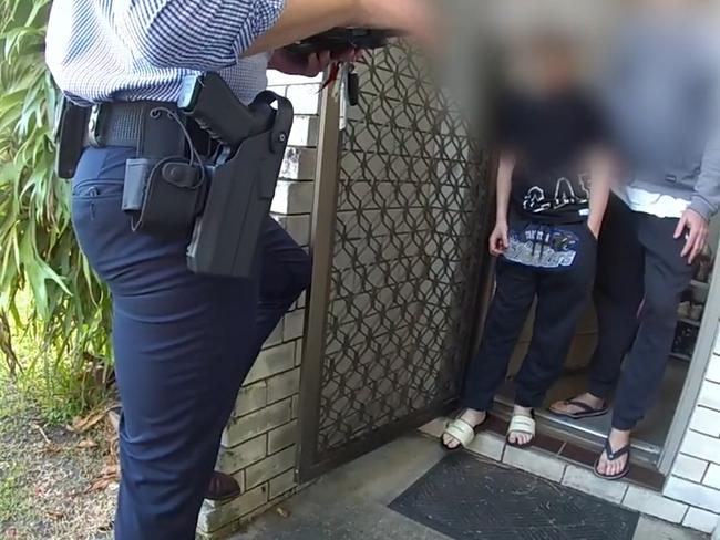 Police arrest youths on Sunshine Coast. Picture - contributed.