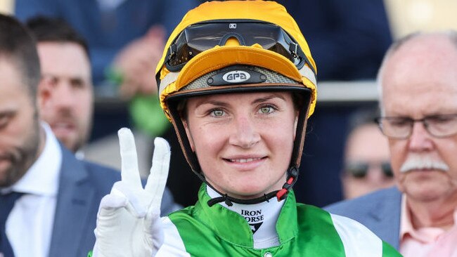 Star jockey Jamie Kah will appear before the Victorian Racing Tribunal to answer a serious charge on a date to be fixed. Picture: George Sal / Racing Photos