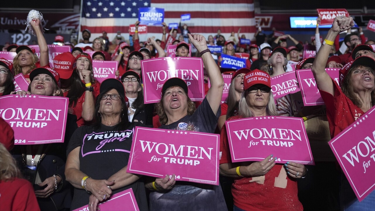 Women ‘coming Out In Droves’ For Donald Trump | Sky News Australia