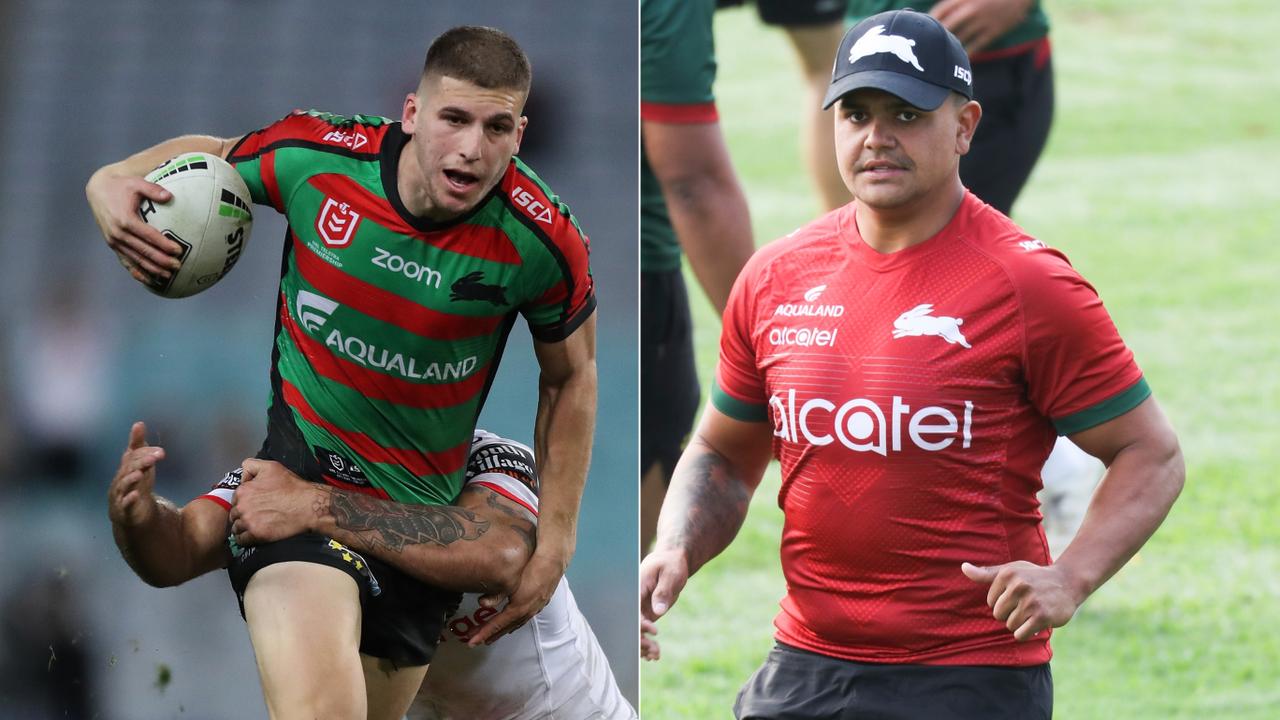 Latrell Mitchell doesn’t want bad blood with Adam Doueihi over his Rabbitohs exit.