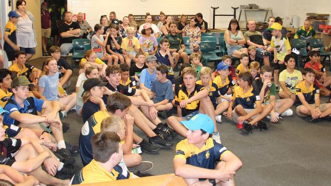 GRCA Junior Awards Night 2023 Crowd. Picture: Supplied