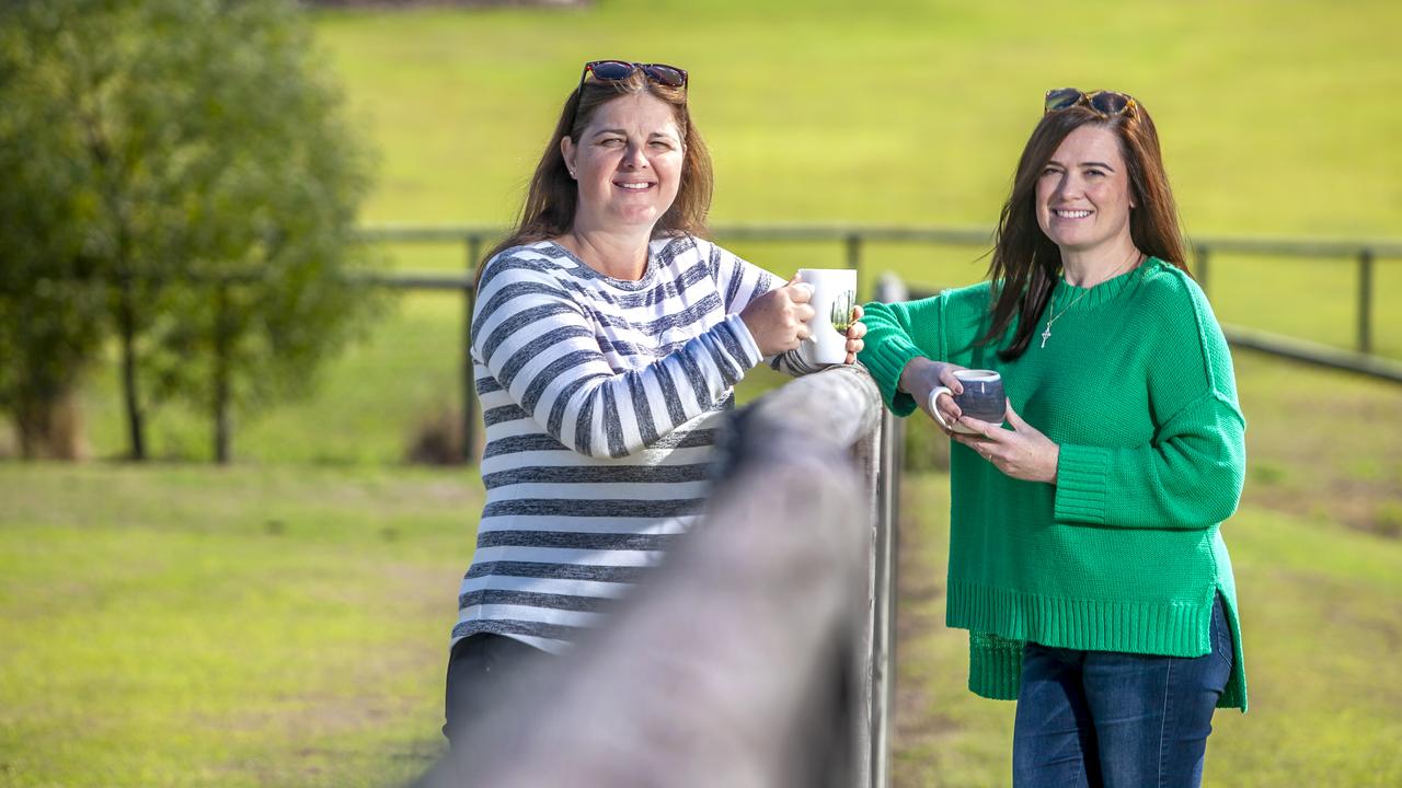 Mary Johnson and Clare Moseley. Picture: David Martinelli