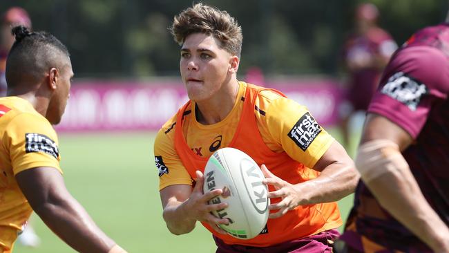 Young gun Reece Walsh has departed the Broncos to join the Warriors. Picture: Liam Kidston