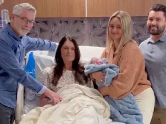 A woman has given birth to her own granddaughter. Picture: cambriairene/Instagram