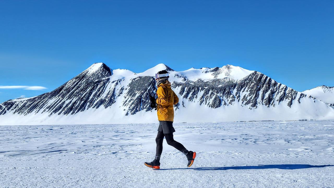 You’d have a hard time warming up for an ultra-marathon out here! Picture: Guinness World Record