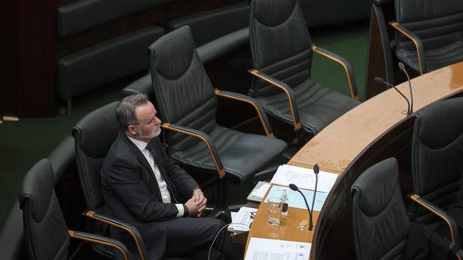 Labor David O'Byrne MP in the Tasmanian Parliament. Picture: Chris Kidd