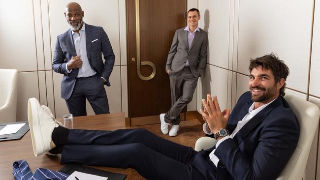 Sneakers and suits are the latest fashion trend taking over the country — but be warned, there’s a correct way to do it. Picture: Jason Edwards