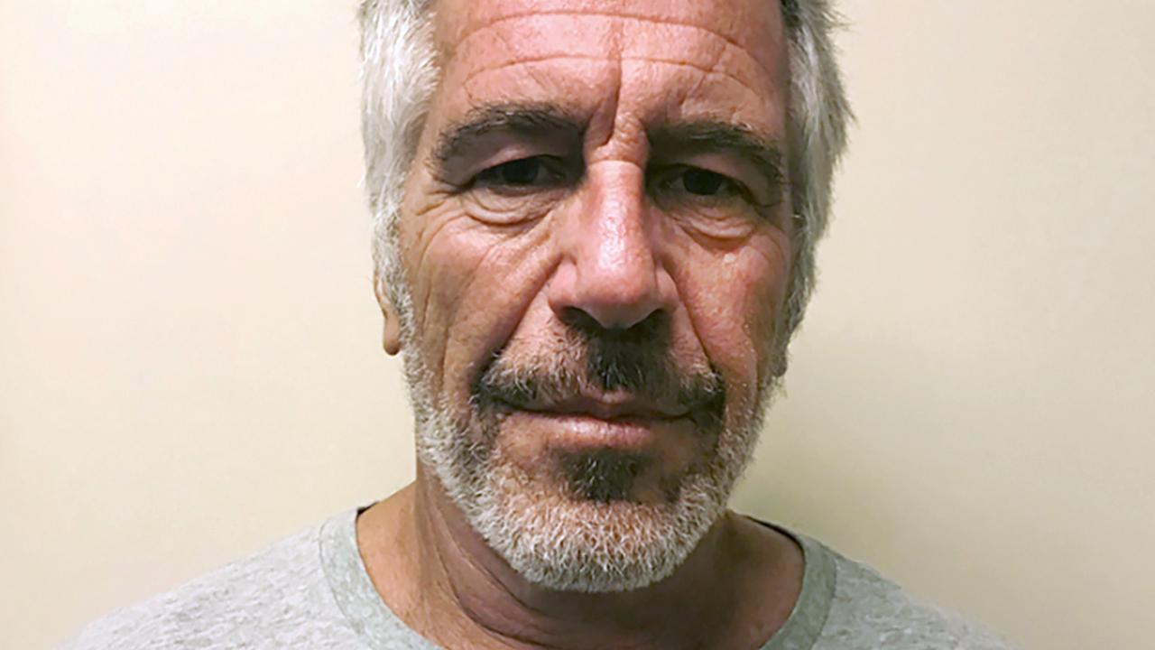 Two correctional officers responsible for guarding Jeffrey Epstein the night before he took his own life are expected to face criminal charges this week for falsifying prison records. Picture: New York State Sex Offender Registry via AP.