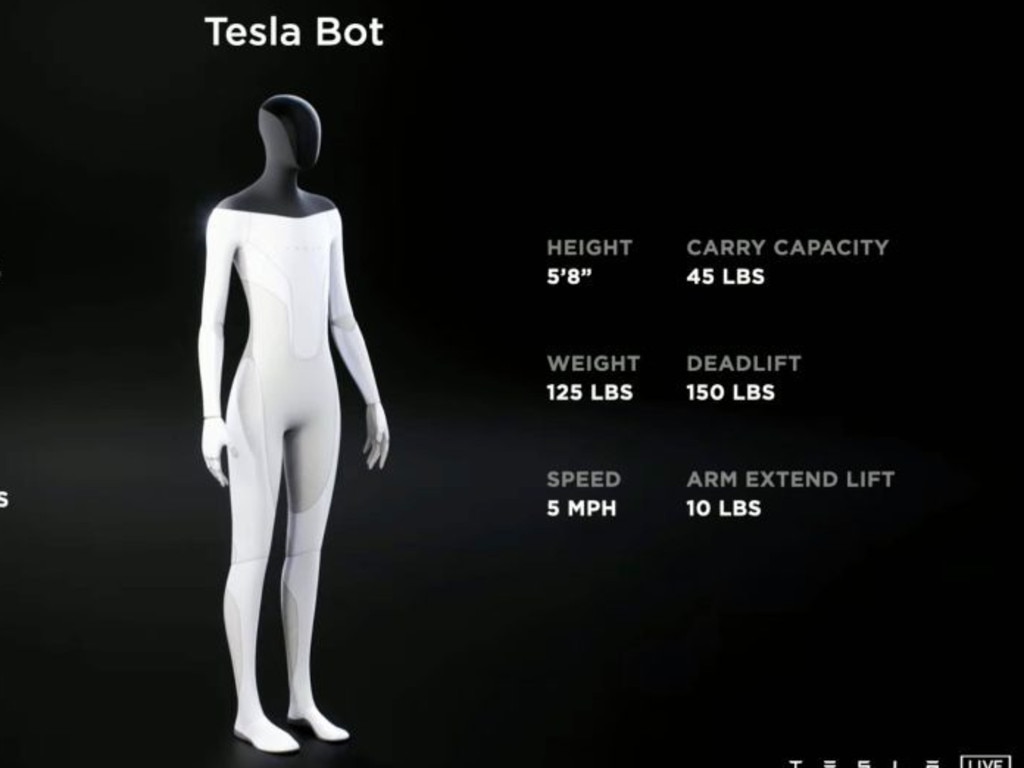Tesla's new robot aims to assist humans with everyday tasks.