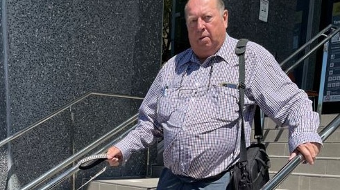 Peter George Reurich leaves Taree Local Court late last year.