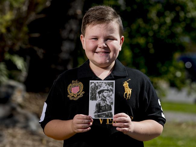 This year, RSL Queensland is asking Australians to stand at the end of their driveway, on their balcony or in their living room to remember all those who have served and sacrificed. Linton Hartley. Picture: Jerad Williams