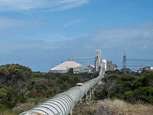 Portland's Alcoa aluminium smelter may be shutting down. Picture: Jake Nowakowski