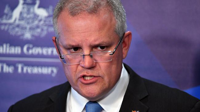 Treasurer Scott Morrison.