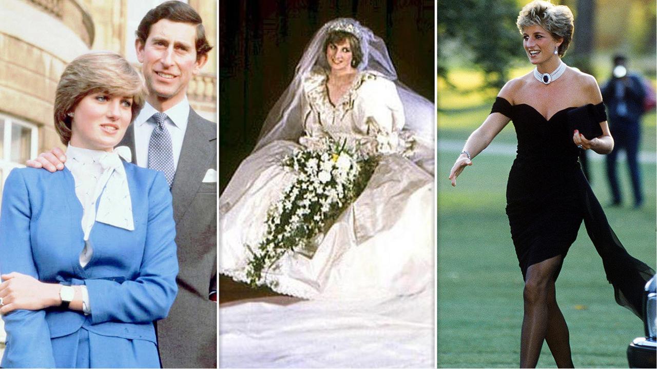 princess diana the crown outfits