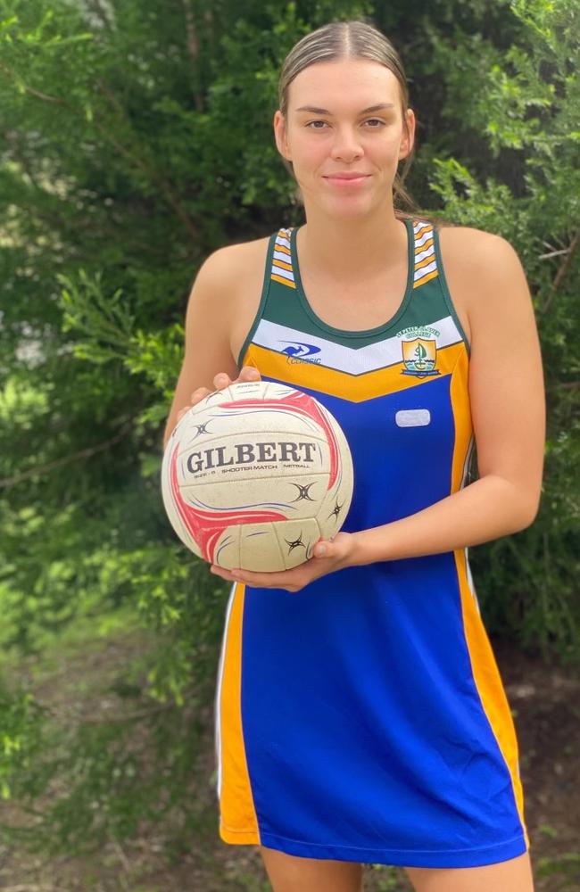 Claver netball rising star Molly Green