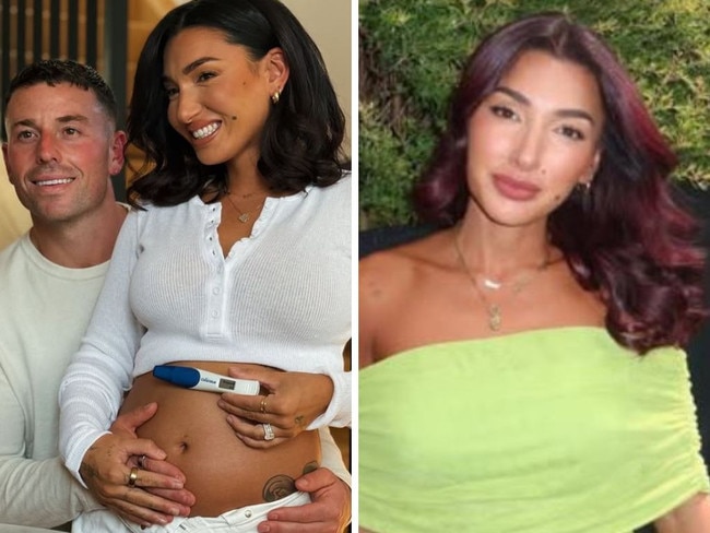 Star hits back after baby reveal backlash