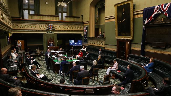 The report found it wasn’t uncommon for MPs to speak to staff in the same rude and offensive way they speak to each other in the ‘bear pit’, as the floor of parliament is known. Picture: NCA NewsWire / Gaye Gerard